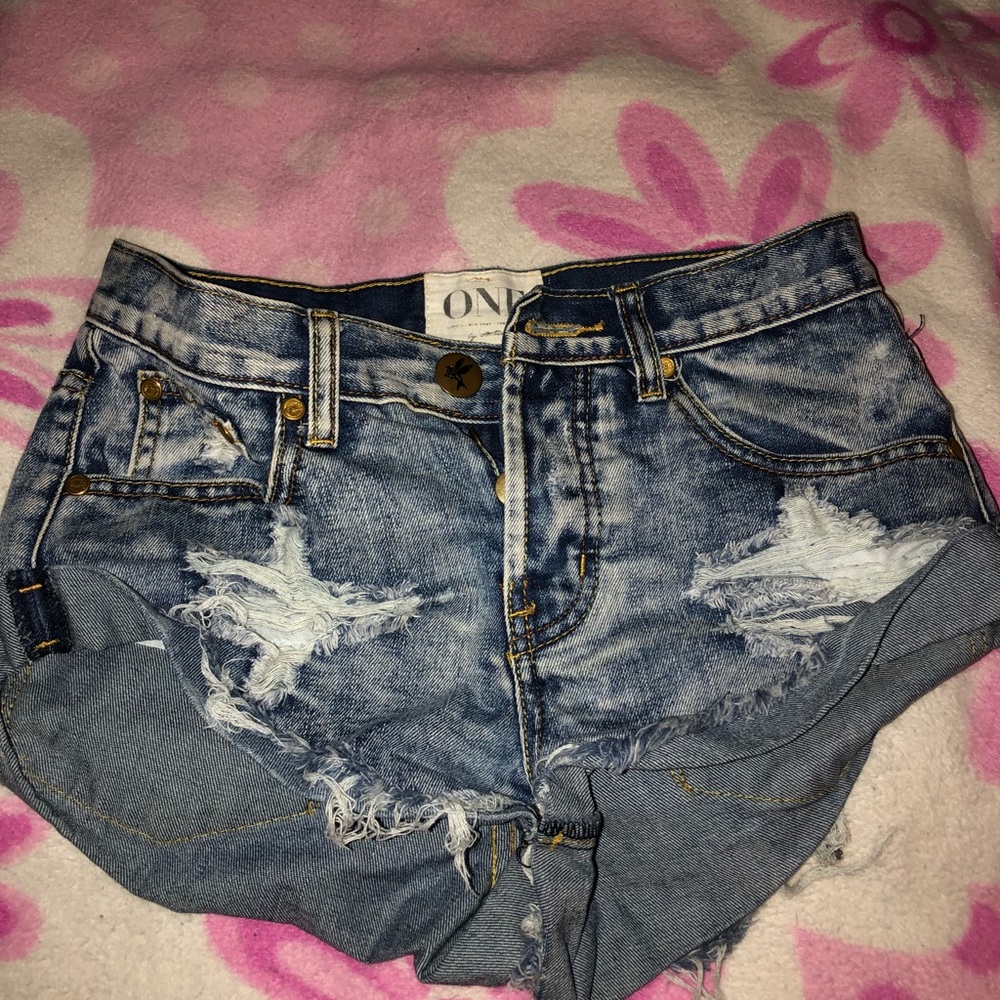 One teaspoon bandit shorts SIZE 22!